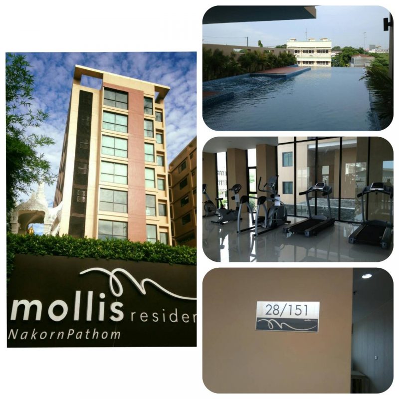 ขาย/ให้เช่าคอนโดMollis.Residenceใจกลางเมืองนครปฐม