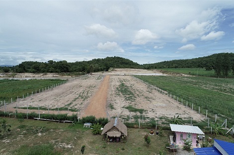 ด่วน ที่ดิน ราชบุรี แบ่งขายราคาไม่แพง โครงการ  บ้านสวนสุขใจ แปลงละ 100 – 200 ตารางวา