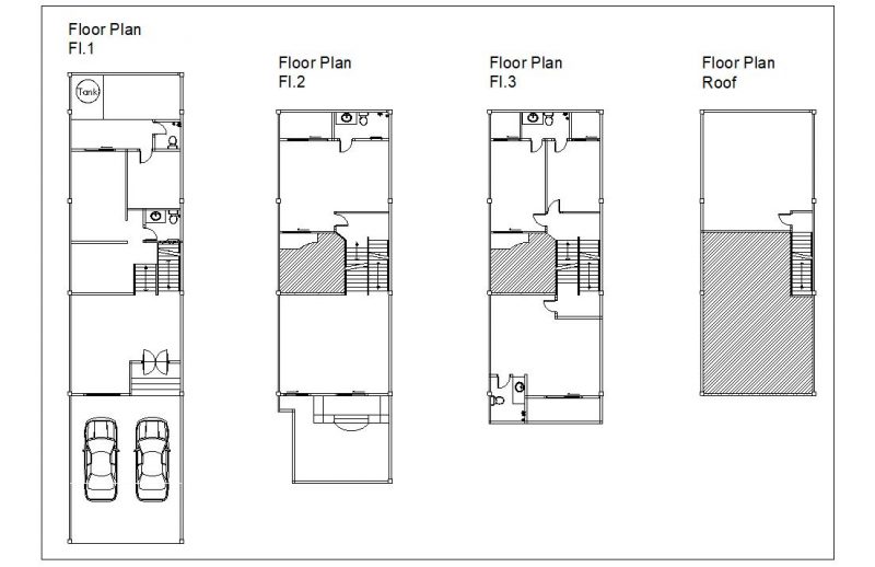 ให้เช่า – ทาวน์โฮม 3 ชั้น 300ตร.ม. พระราม9 ซอย19/ For Rent – Townhome 300 sq.m. @ Rama9 Rd. Lane.19