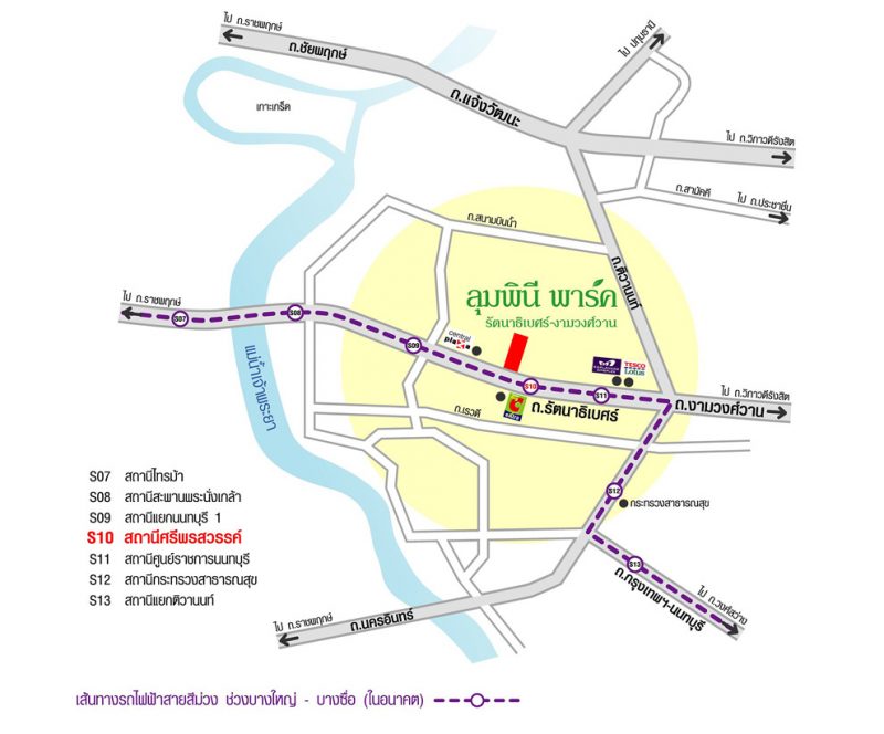 คอนโดใหม่ LPN PARK ลุมพินี ปาร์ค รัตนาธิเบศร์ เฟอร์นิเจอร์ครบทั้งห้อง ติดสถานีรถไฟฟ้า