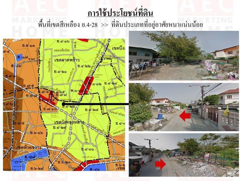 ที่ดินเปล่า ถนนสังคมสงเคราะห์ซอย 13 ถนนลาดพร้าว71