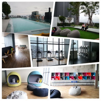 ให้เช่า คอนโด Triple Y Residence ขนาด 34 ตรม.​ ชั้น 14