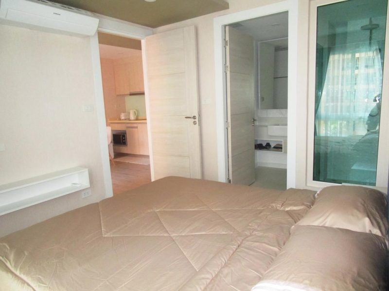 For rent, Seven Seas Condo Resort Jomtien, Area 38 sq.m., 8th floor, ready to move in, 10,000 baht