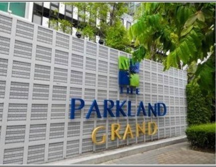 ขายคอนโดมิเนียม (มุม) The Parkland Grand อโศก-เพชรบุรี ชั้น12 เนื้อที่ 35.50 ตร.ม.