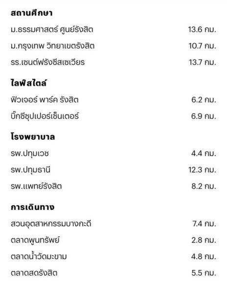 ขายทาวน์โฮม เมืองปทุมธานี (เจ้าของขายเอง) หมู่บ้านสิริเพลส รังสิต หลังบ้านไม่ชนใคร