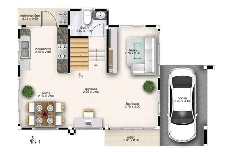 ลดพิเศษบ้านเดี่ยวโครงการฟลอราวิลล์ พาร์คโฮม แอท สุวินทวงศ์ – Floraville Parkhome @Suwintawong