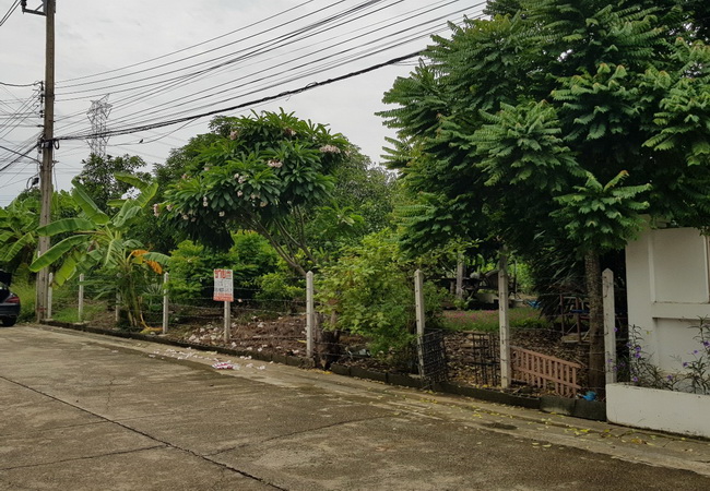 ขาย ที่ดิน ในหมู่บ้านสาวิตรี ศาลาธรรมสพน์ 31 ถนนพุทธมณฑลสาย 3 เขตทวีวัฒนา กรุงเทพมหานคร