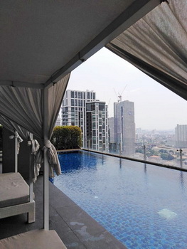 Sell or Rent: The Editor Saphan Khwai Condominium, Room Size 28 Sq.m. Floor 9