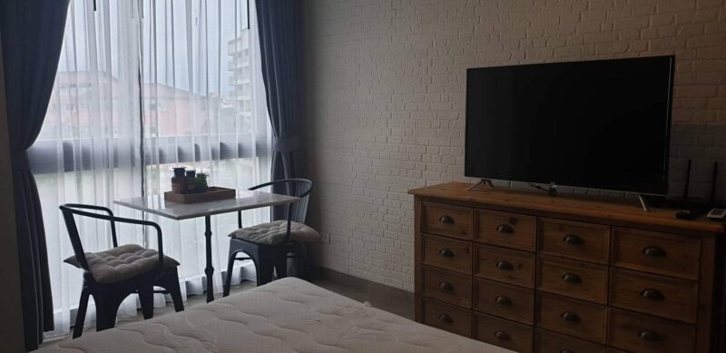 ให้เช่า Unixx พัทยา ราคาดีมาก 6000/เดือน ^_^  22 Sqm Floor 6th (same floor of swimming pool. Very convenience)  Fully furnished  Smart TV 6,000 THB/month 091-0828888