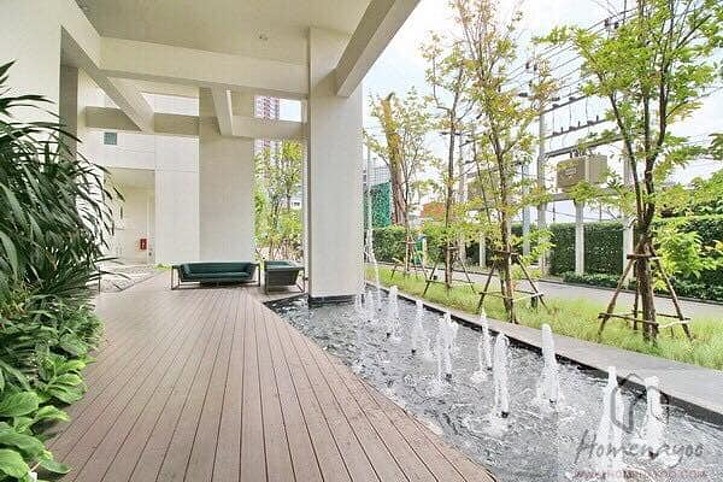 For rent  Aspire Sukhumvit 48   type 38 sqm.  high floor  with  river view and canal view.