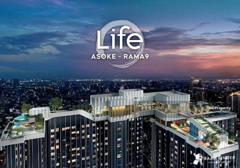 ขาย  LIFE Asoke – Rama 9 แบบ 1  ห้องนอน  1 ห้องน้ำ  ขนาด 30 ตร.ม ราคาดีที่สุด