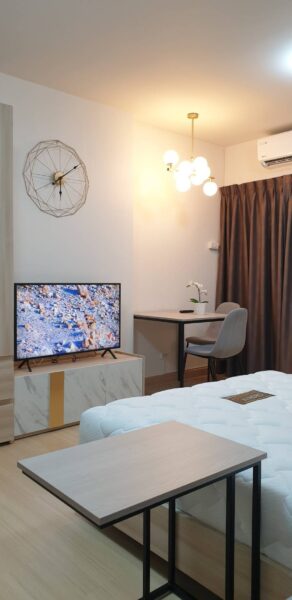 สวยขนาดนี้ ห้องบิ้วอินสุดสวย พร้อมเช่า New room  ให้เช่าคอนโดฯ ศุภาลัย ซิตี้ รีสอร์ท ชลบุรี (Supalai City Resort Chonburi)  เพียง 7,500 บาท/เดือน  คอนโดฯสร้างเสร็จใหม่ พร้อมอยู่ บรรยากาศ เงียบสงบ เป็นส่วนตัว ชั้น 18 ขนาด 31 ตรม. อยู่สบาย เป็นสัดส่วน ตกแต่งหรูหรา พร้อมอยู่ 091-0828888