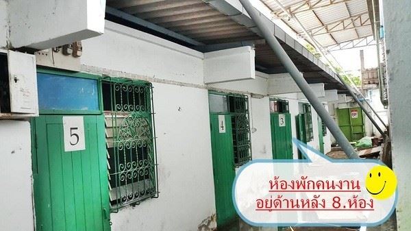 โรงงานให้เช่าพร้อมตัวบ้านและออฟฟิศ อยู่ใกล้สุวรรณภูมิ ซอยกิ่งแก้ว 21/1 T.062-1574449