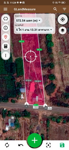 ขายที่ดิน+บ้าน1ชั้น 5-1-13 ไร่  ต.วังงิ้ว อ.ดงเจริญ จ.พิจิตร