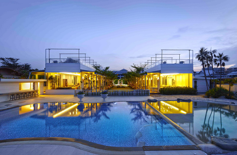 ห้องพักชั้น 7 วิวสวนสระว่ายน้ำ พร้อมอยู่เฟอร์ครบ My resort Huahin