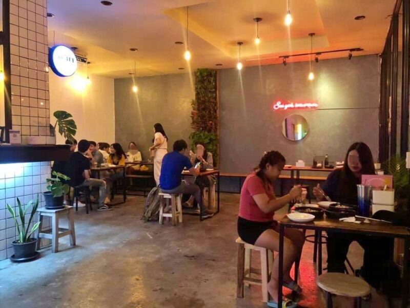 เซ้ง‼️ ร้านอาหาร-กึ่งร้านชิว พัฒนาการ25 ติดแอร์พอร์ตลิ้งค์ราม @โครงการสถานีพัฒ25