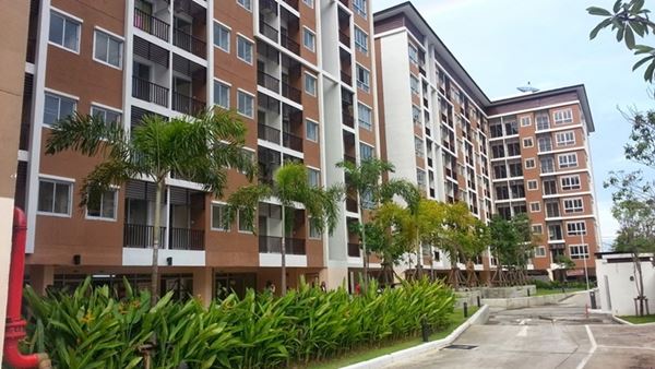 ขาย/ให้เช่า B Condo บี คอนโด บางนา ห้องสตูดิโอ 30 ตร.ม. ชั้น 5 วิวสระว่ายน้ำ