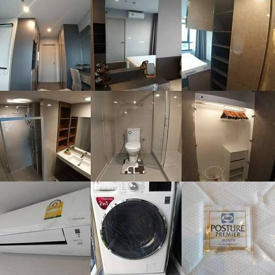 พร้อมผู้เช่า ห้องใหม่มือ1 [Brand new condominium near #BTS and #MRT !!!] #IDEO พหลโยธิน-จตุจักร ชั้น 18 ทิศเหนือ วิวสวนจตุจักร 1 ห้องนอน 1 ห้องน้ำ 36 ตร. ม.