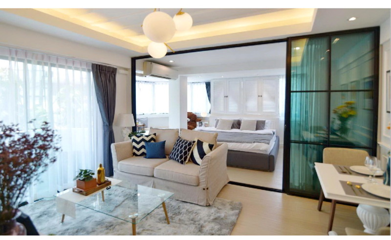 ขายคอนโด : คอนโดโครงการ Hillpark 1 condominium