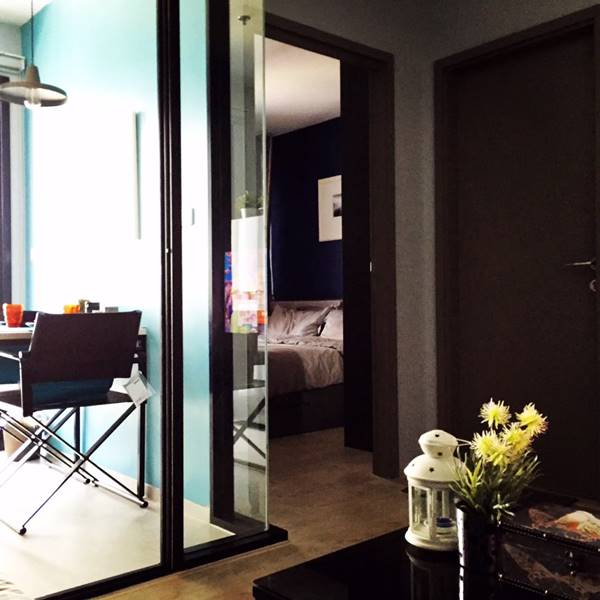 For Rent The Base Central Pattaya by Sansiri Type 1 Bedroom, Room Area 29.7m2,