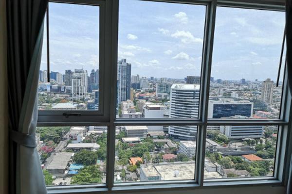 ให้เช่า – ขาย คอนโด 1 Bed ใกล้ BTS เอกมัย Aspire พระราม 4 28 ตรม. ชั้น 30 วิิวสวย City View แต่งสวยพร้อมอยู่