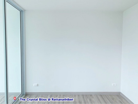 A64- 109 ✨  ขาย เดอะ คริสตัล บลิส @ รัตนาธิเบศร์( The Crystal Bliss @ Rattanathibet ) ห้อง 30 ตรม. ราคาดี ห้องมุมวิวดี ห้องใหม่ไม่เคยอยู่ ✨