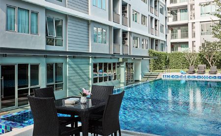 ให้เช่า คอนโด ถูกสุด VOQUE PLACE Condominium สุขุมวิท 107 36 ตรม. ห้อง1นอน 9500บ. ห้องสวย เฟอร์ครบ   ทำเลดี รถไฟฟ้าBTS แบริ่ง 450m  โคตรคุ้ม