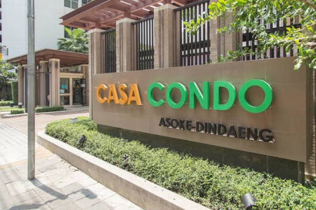 ขาย คอนโด ด่วนคาซ่า อโศก-ดินแดง  CASA CONDO อโศก-ดินแดง 26 ตรม. พร้อมวิวแบบเพนเฮาส์  ราคาถูก