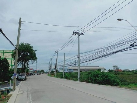 ขาย ที่ดิน บางบัวทอง นนทบุรี  80 ไร่ ติดถนนโยธาธิการ นนทบุรี 2029
