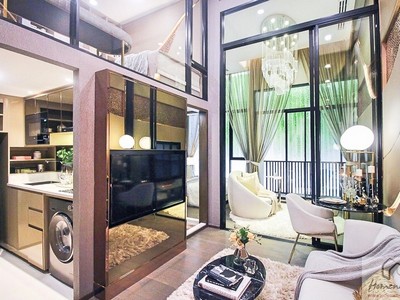 B ขายดาวน์ Park Origin ราชเทวี 34.90 ตร.ม. 1 Bedroom plus ติด MRT ราชเทวี 0 เมตร ห้องสวยตำแหน่งดี