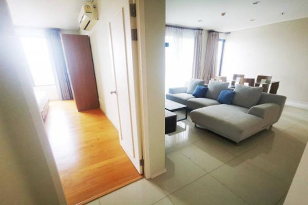 ให้เช่า คอนโด ห้องมุม ชั้นสูง มองวิว 360 องศา Villa อโศก 81 ตรม. 2 ห้องนอน ขนาดใหญ่