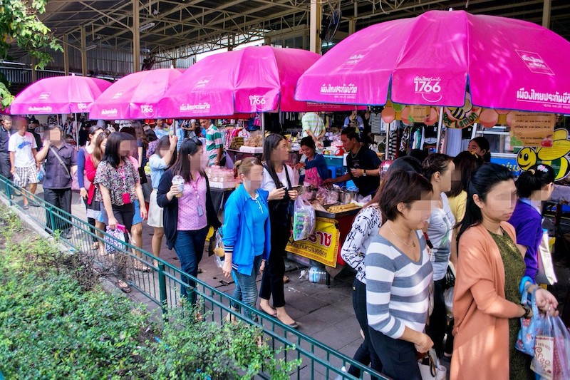 เซ้งด่วนช่วงโควิด ร้านต่อขนตา-แว็กซ์ ตลาดเมืองไทยภัทร ถนนรัชดาภิเษก