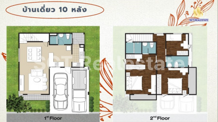 A64-166 ✨  บ้านเดี่ยว 2 ชั้น  ไอริส พาร์ค ชัยพฤกษ์-วงแหวน IRIS Park Chaiyapruk-Wongwaen   บ้านใหม่ ราคาคุ้มค่า ✨