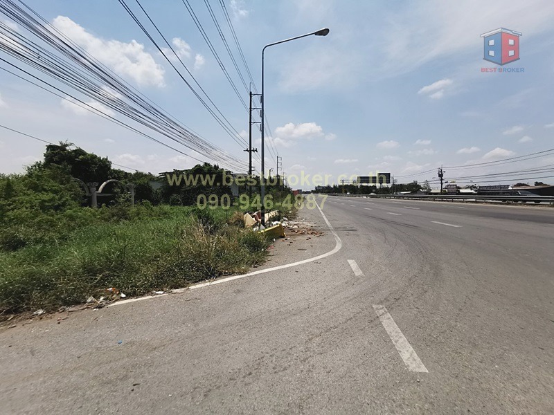 ที่ดิน 400 ตร.ว. ที่ดินถมแล้ว แปลงมุม ติดถนนสุวินทวงศ์