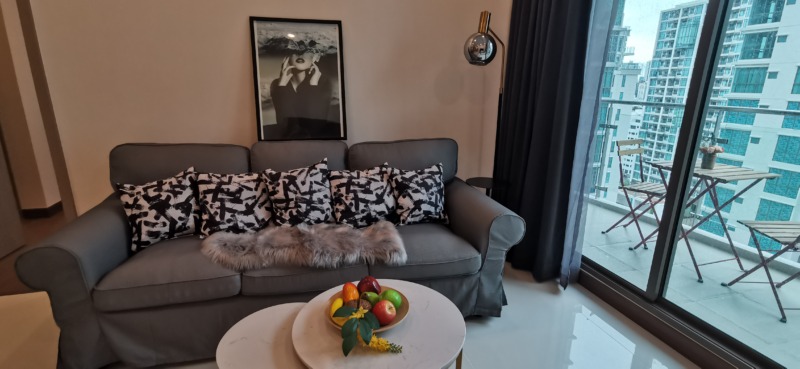 2BR 2BA at Supalai Oriental SKV 39 Fully Furnished. Ready to move in