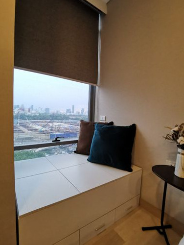 1BR 1BA For Rent at Siamese Exclusive Queens 35 sqm BTS/MRT Queen Sirikit National Convention centre