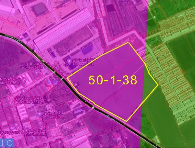 AS139 ขายที่ดิน 50 ไร่ พุทธมณฑลสาย 5 กระทุ่มล้ม 11 ผังสีม่วง ติดถนน น้ำไฟพร้อม ราคาถูก