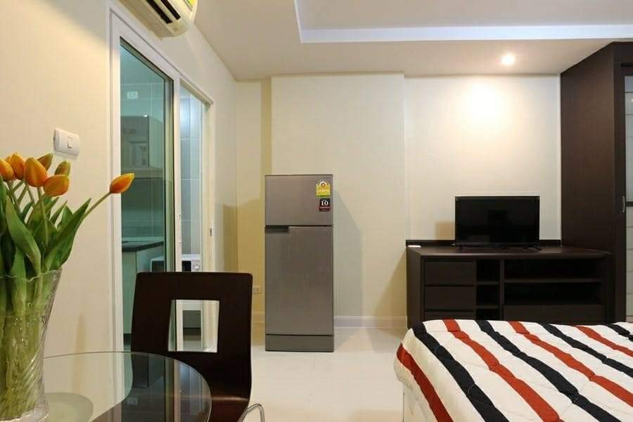 BZ0493 ให้เช่า Happy Condo Ratchada 18 7,000บาท ห้องสวย แต่งครบ พร้อมอยู่   095-616-9969