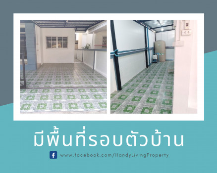 ขาย บ้านแฝด รีโนเวท ซอยแก้วอินทร์หมู่บ้านร่มไม้ บางใหญ่ 130 ตรม. 36 ตร.วา ปูกระเบื้องเต็มพื้นที่  ครัวไทยพร้อมใช้งาน