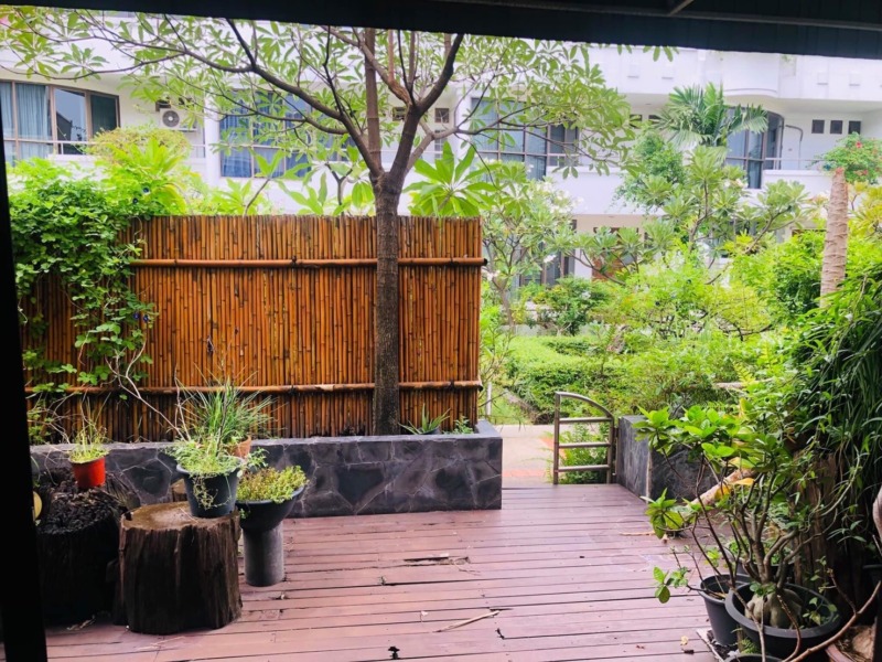 ให้เช่าทาวน์โฮม 4 ชั้น Garden House Rama3 บ้านสวย วิวสวน สงบ ร่มรื่น แต่งแบบ Thai oriental style