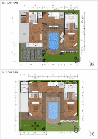 LVNe50432 ขาย บ้าน CONTENTO 2 ชั้นพูลวิลล่า ใกล้มาบประชัน ใกล้มอเตอร์เวย์สาย 7