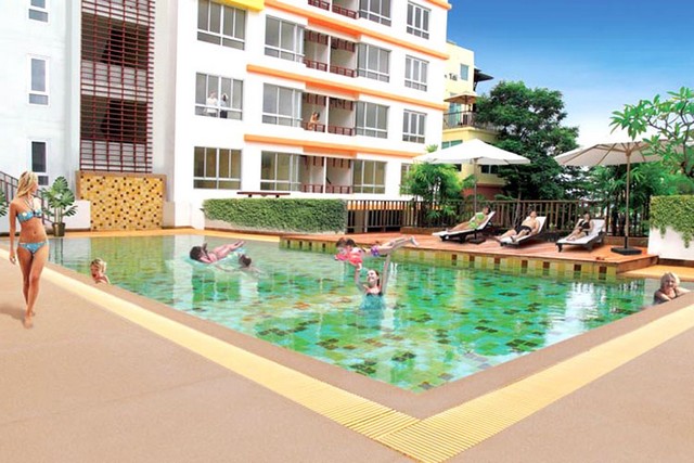 For Sale : Chalong The Clover Phuket , 1 Bedroom 1 Bathroom, Garden View (Foreign Freehold)