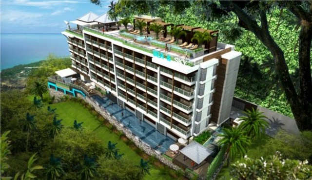 For Rent :Karon Sea&Sky Condominium 2 bedroom 6th floor Seaviews Kata Beach