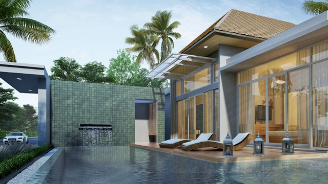 For Rent : Thalang near Thanyapura Pool Villa, 3 bedrooms 2 bathrooms