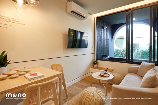 For Sale : Mono Residence Bangtao Phuket 1 Bedroom 1 Bathroom 7th Floor Mountain view.