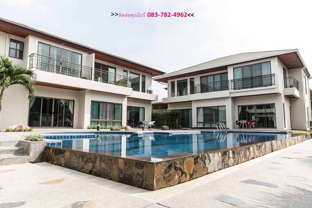 CC 1192  for rent Luxury mansion 3 houses 2 floors with swimming pool Rama 9 ready to move in