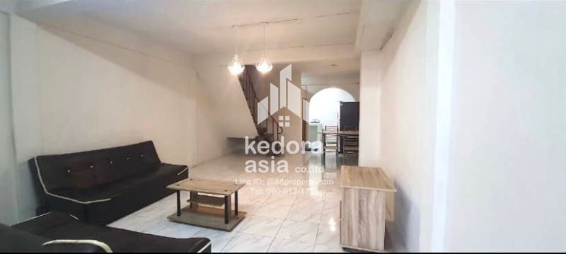 KDR-TH-180-Newly Townhouse  Rental price 15,000 baht / month and Selling price  3,200,000 baht