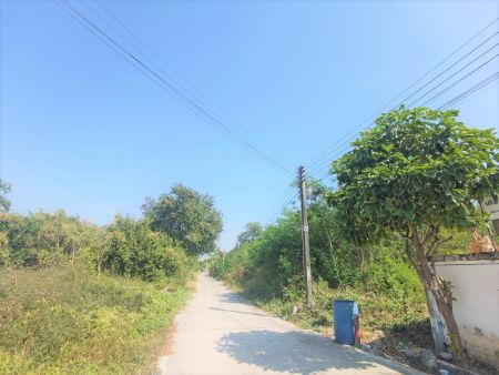 ขาย ที่ดิน หนองซ้ำซาก บ้านบึง​ ชลบุรี​ รูปแปลงสวย ถมแล้ว การคมนาคมสะดวกที่ดินเปล่า 1 ไร่ 17 ตร.วา ห่างทางหลวง 344 เพียง.700 m.