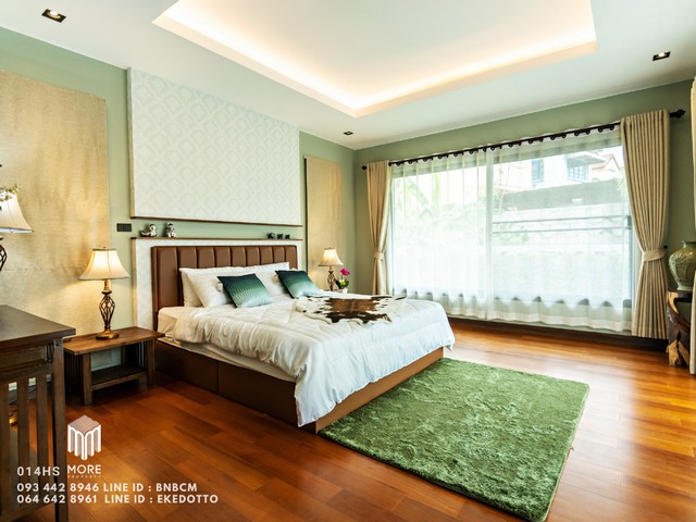 More-014HS ขายบ้านสวยสร้างใหม่ สไตล์คอนเทมโพลารี่ หมู่บ้านวังตาล ตำบลสันผักหวาน อำเภอหางดง