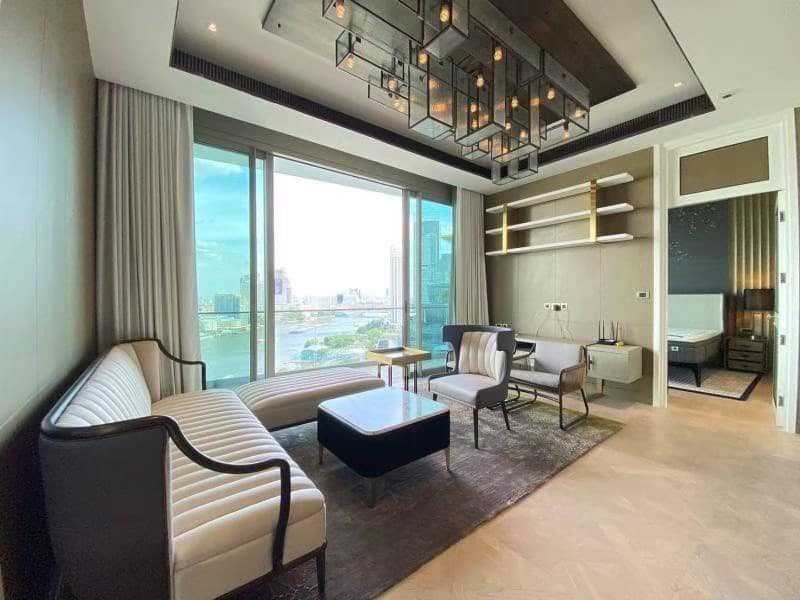 AD64-942 Mandarin Oriental Residences  แบบ 2ห้องนอน 2ห้องน้ำ 128 ตร.ม ชั้น XX เช่า 150,000 บาท